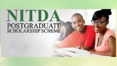 NITDA POSTGRADUATE SCHOLARSHIP SCHEME